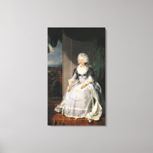 Lienzo Reina Charlotte, 1789-90, esposa de George III