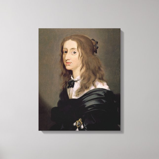 Lienzo Reina Christina de Suecia 1652 (Anverso)