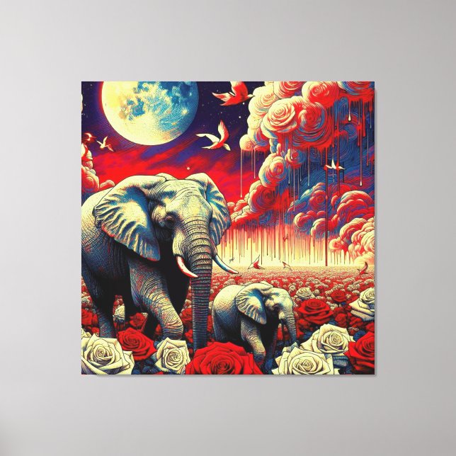 LIENZO REINA DE ÁFRICA 12 (Anverso)