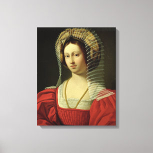Lienzo Reina de Juana I de Nápoles, 1842