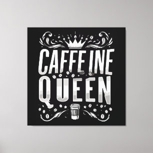 Lienzo reina de la cafeína