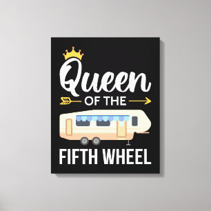 Lienzo Reina De La Quinta Rueda