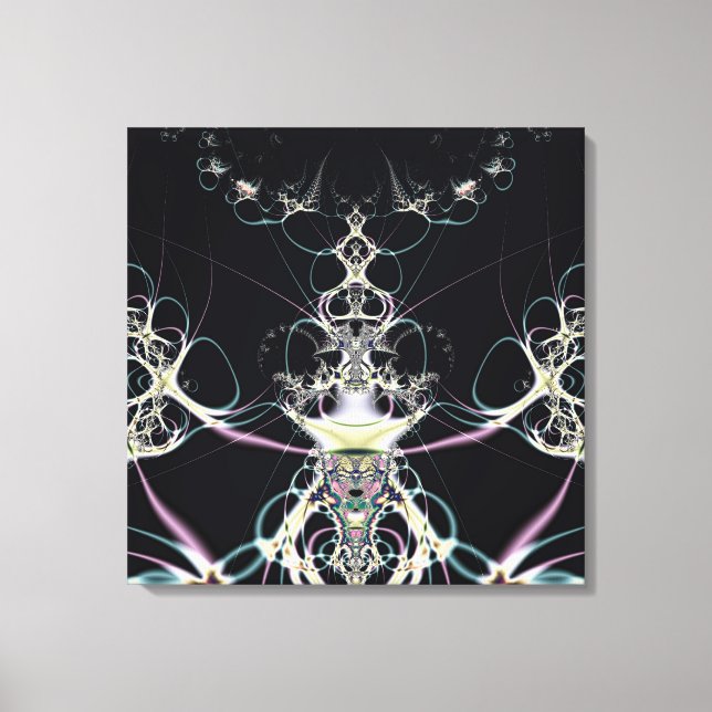 Lienzo Reina de las flores (Anverso)