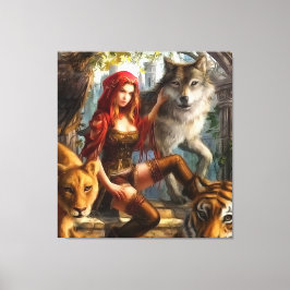 Lienzo Reina de los monstruos