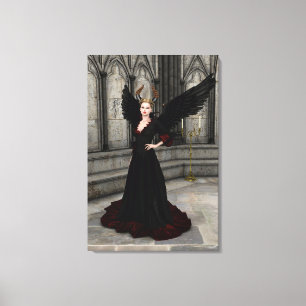 Lienzo Reina del mal