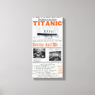 Lienzo Reina del Océano Titanic - White Star Line