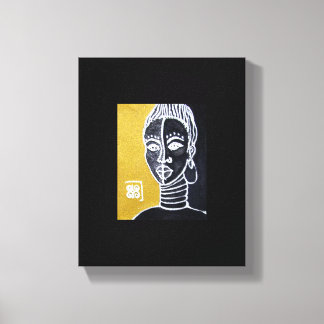 Lienzo Reina guerrera por Alicia L. McDaniel