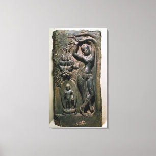 Lienzo Reina Maya dando a luz al futuro Buda