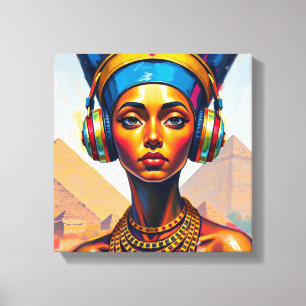 LIENZO REINA NEFERTITI 3