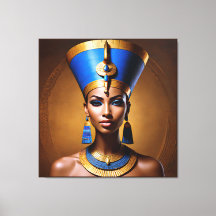 "Reina Nefertiti", bella antigua reina africana