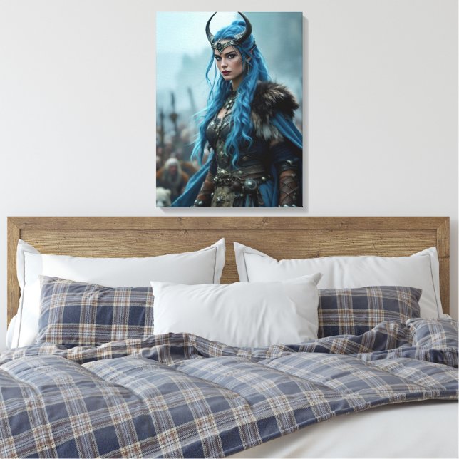 Lienzo Reina Vikinga  (Insitu(Dormitorio))