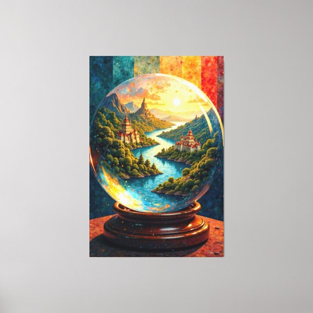 Lienzo Reino de Cristal (Anverso)