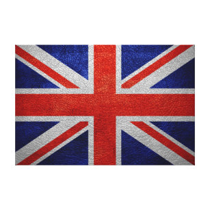 Lienzo Reino Unido Bandera Vintage