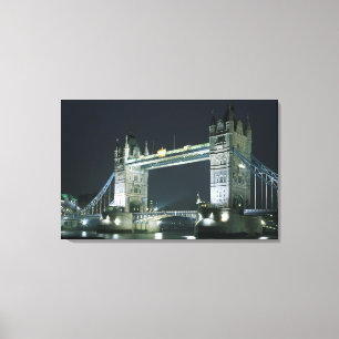 Lienzo Reino Unido, Inglaterra, Londres, Puente de la Tor