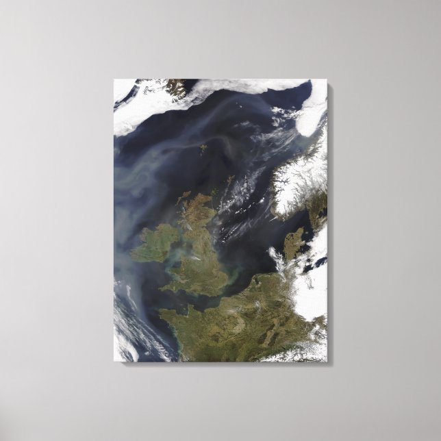 Lienzo Reino Unido y República de Irlanda (Anverso)