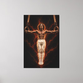 Lienzo Relentless Balance – Iron Cross Power Canvas Print