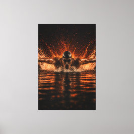 Lienzo Relentless Flow – Butterfly Power Canvas Print