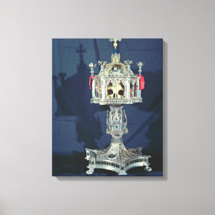 Lienzo Relicario de St. Barbara, 14to-décimo quinto siglo