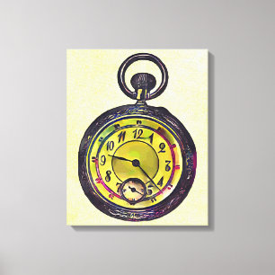 Lienzo Reloj de bolsillo
