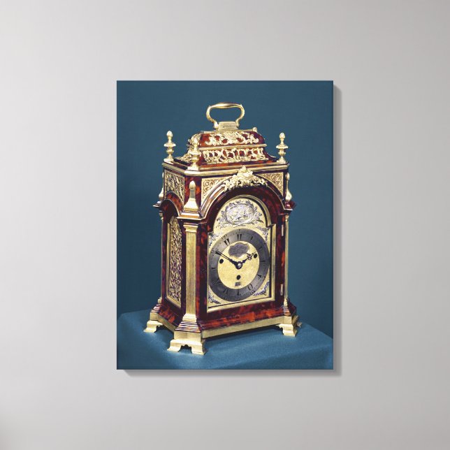 Lienzo Reloj de mesa, c.1750 (Anverso)