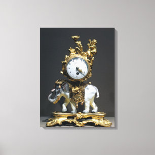 Lienzo Reloj del escritorio
