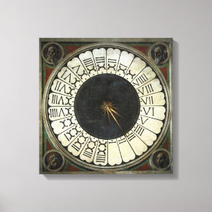 Lienzo Reloj en el Duomo por Paolo Uccello