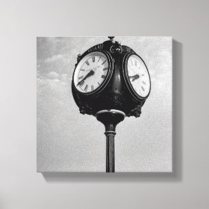 Lienzo Reloj en la Ruta 66