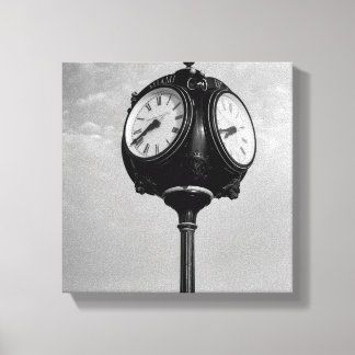 Lienzo Reloj en la Ruta 66 