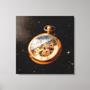 Lienzo Relojero - tiempo de espacio