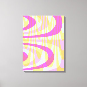 Lienzo remolinos de los años 70