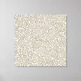 Lienzo Remolinos de maravilla: espirales de sofisticación