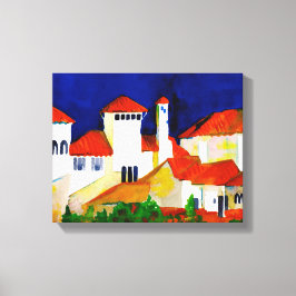 Lienzo Renacimiento Colonial Español 14"x11" envuelto
