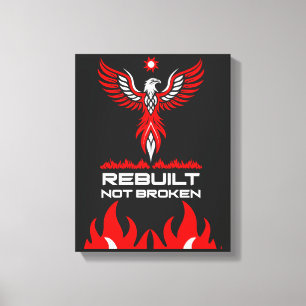 Lienzo Renacimiento y Fuerza Fénix