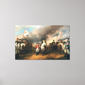 Lienzo RENDICIÓN DE SEÑOR CORNWALLIS por John Trumbull