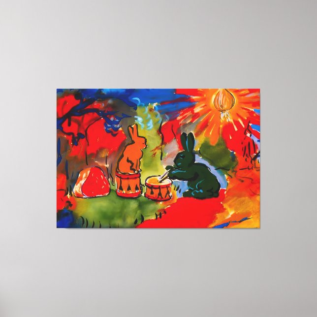 Lienzo Rene Magritte art (Anverso)