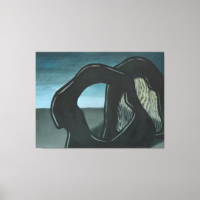 Lienzo Rene Magritte art (Anverso)