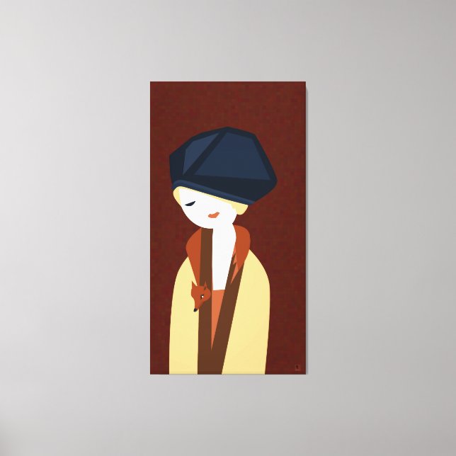 Lienzo Renee (Anverso)