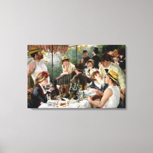 Lienzo Renoir: Alumerzo del fiesta del canotaje