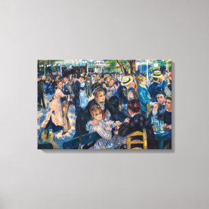 Lienzo Renoir - Baile en Le Moulin de la Galette