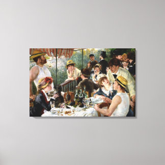 Lienzo Renoir: El almuerzo del Fiesta de paseos en bote
