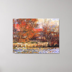 Lienzo Renoir - El estanque de los patos,