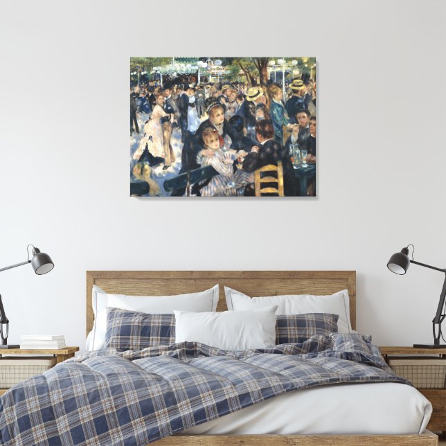 Lienzo Renoir Moulin Dance Galette Fiesta (Insitu(Dormitorio))
