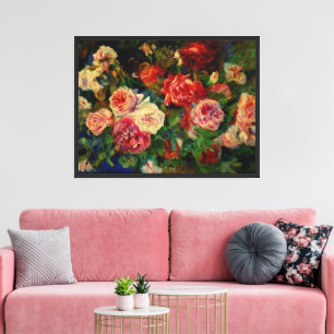 Lienzo Renoir - Rosas