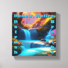 Lienzo Renovar la pausa de refresco