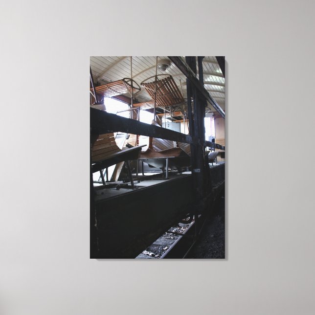 Lienzo Reparación de coches de pasajeros Le Mastrou Photo (Anverso)