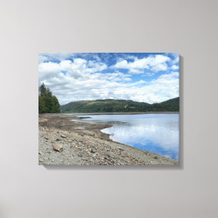 Lienzo Represa Lake Vyrnwy, Llanwddyn, Reino Unido