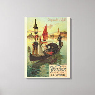 Lienzo Reproducción de una publicidad de poster el R del