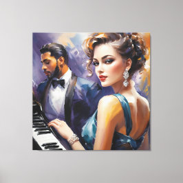 Lienzo Reproducir música