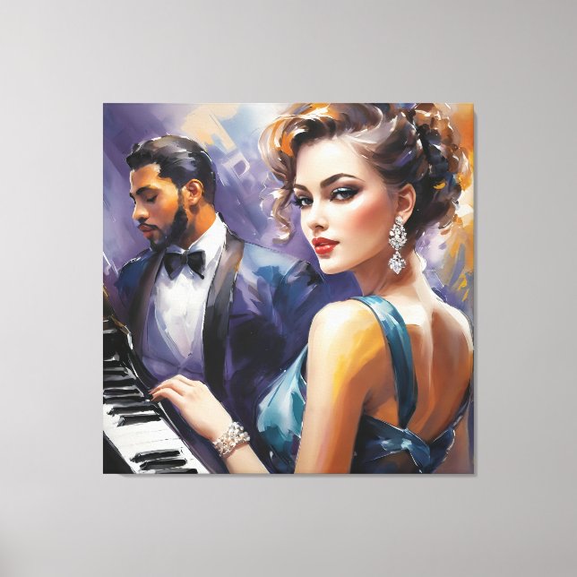 Lienzo Reproducir música (Anverso)