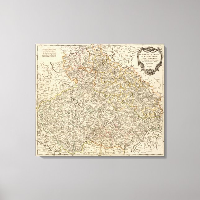 Lienzo República Checa (Anverso)